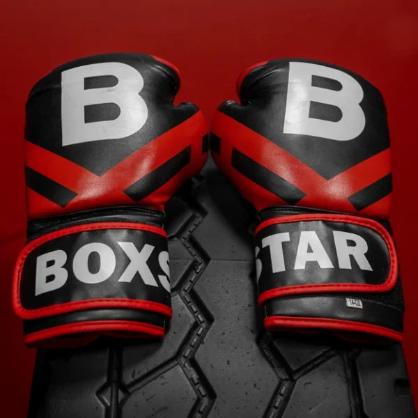 Black Boxstar Boxing Gloves